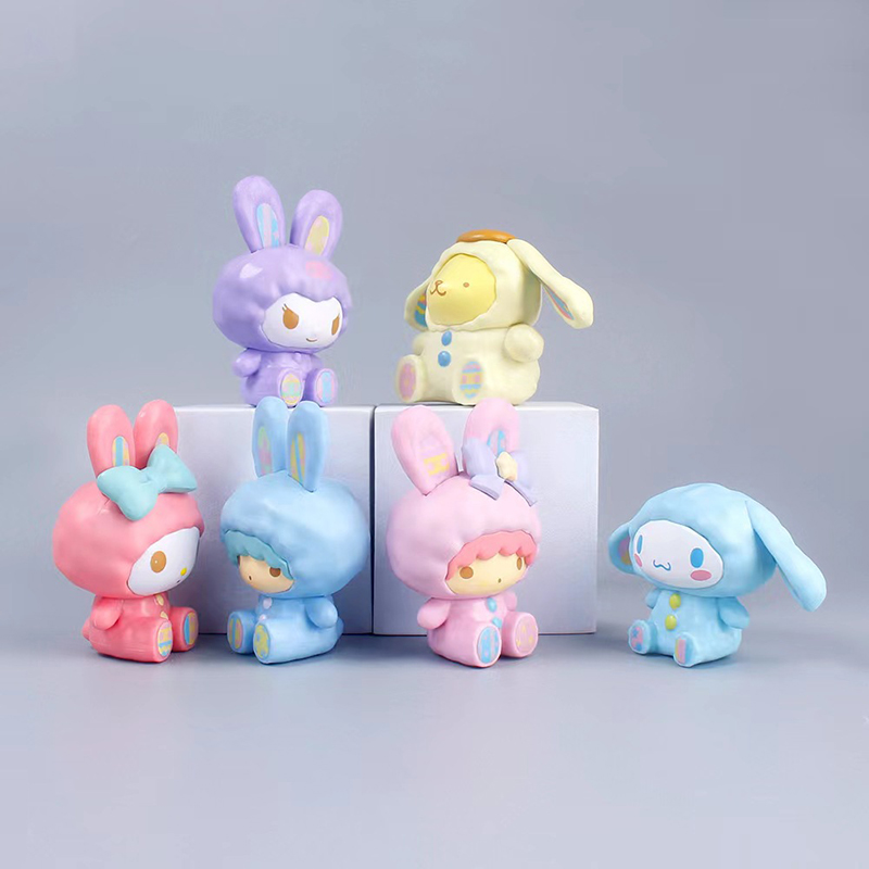 HS Melody doll hand-made ornaments DIY scene cake decoration