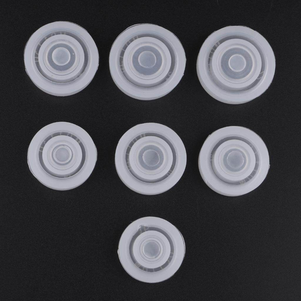 Cambered Ring Prettyia 7 Pieces Diy Silicone Ring Mold Resin Jewelry Making Mould 16 17 18 19 20 21 22mm