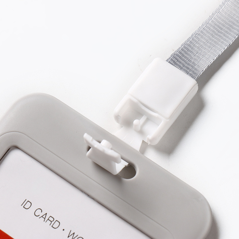Work Name ID Card Holders for School or Office Name Tags with Lanyard
