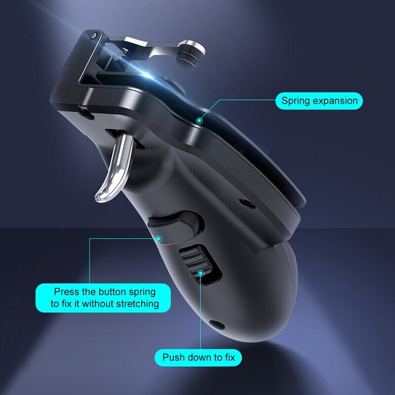1 Cặp Phụ Kiện Dụng Cụ Điều Khiển Dễ Dàng Tay Cầm Di Động PUBG Gamepad, Nút Bấm Tiện Dụng Chống Trượt Cho Máy Tính Bảng Ipad Nút Kích Hoạt Di Động
