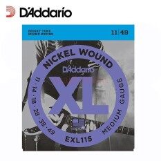 DAddario EXL 110 EXL 120 EXL 130 Electric Guitar Strings (Nickel Wound) Light Gauge