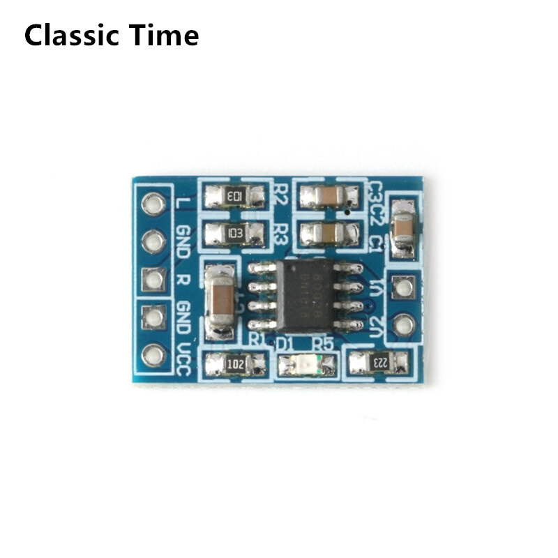 HXJ8002 Mini Audio Power Amplifier Board Mono Channel Voice low noise Amplifiers Module 2.0-5.5V Replace PAM8403