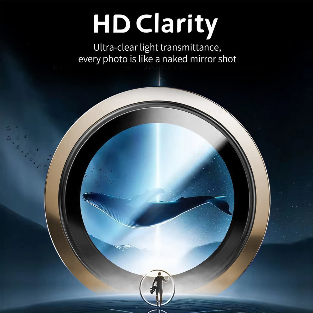 Camera Protection For iPhone 15 Pro Max Plus Lens Protective Glass Metal Ring Camera Protector Cover For iPhone15 Plus iPhone15Pro 15Pro Max 2023 lens Protector Cap