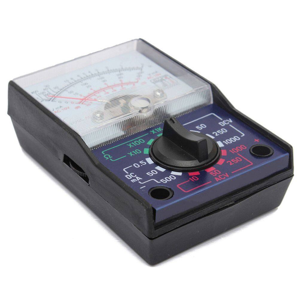 YANGS Voltage/Current Gauge with 2 Pen Test Mini Pocket Voltmeter Ammeter Multi Tester Electrical Teaching Volt Tester Multimeter DC/AC Voltmeter Pointer Multimeter DC/AC Current Meter