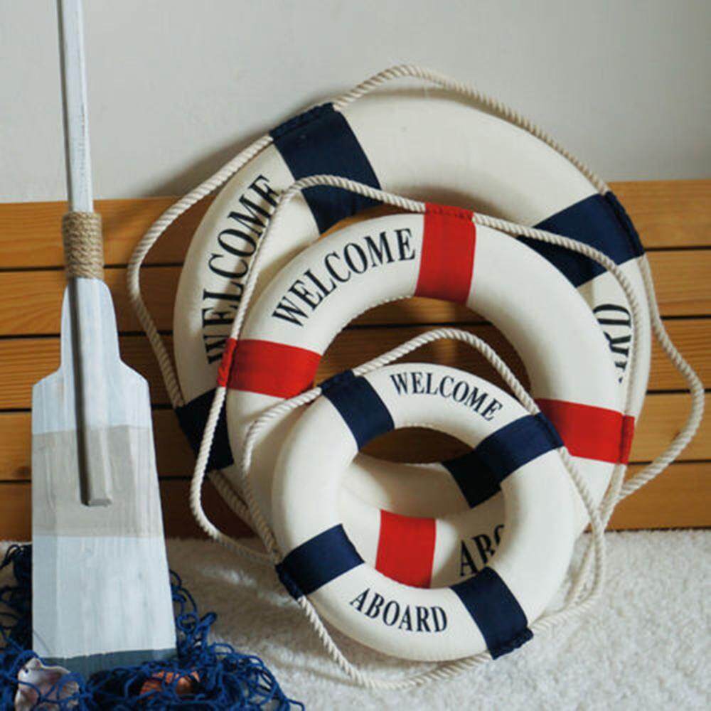 Lifebuoy Wall hanging Beach Craft Nautical Ornament Decorative Life Ring