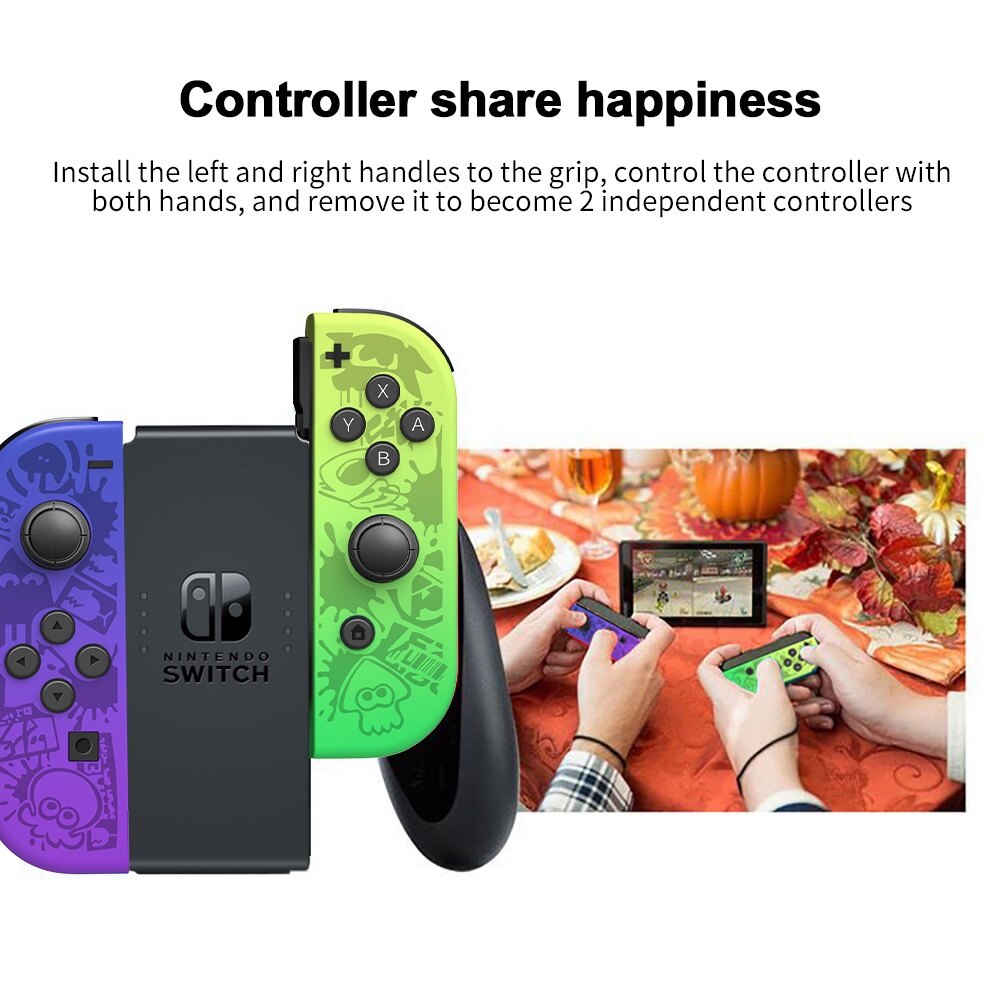 JoyCon Controller Compatible with Nintendo Switch, NS Controllers Joycon Support Dual Vibration/Wake-up Function/Motion Control
