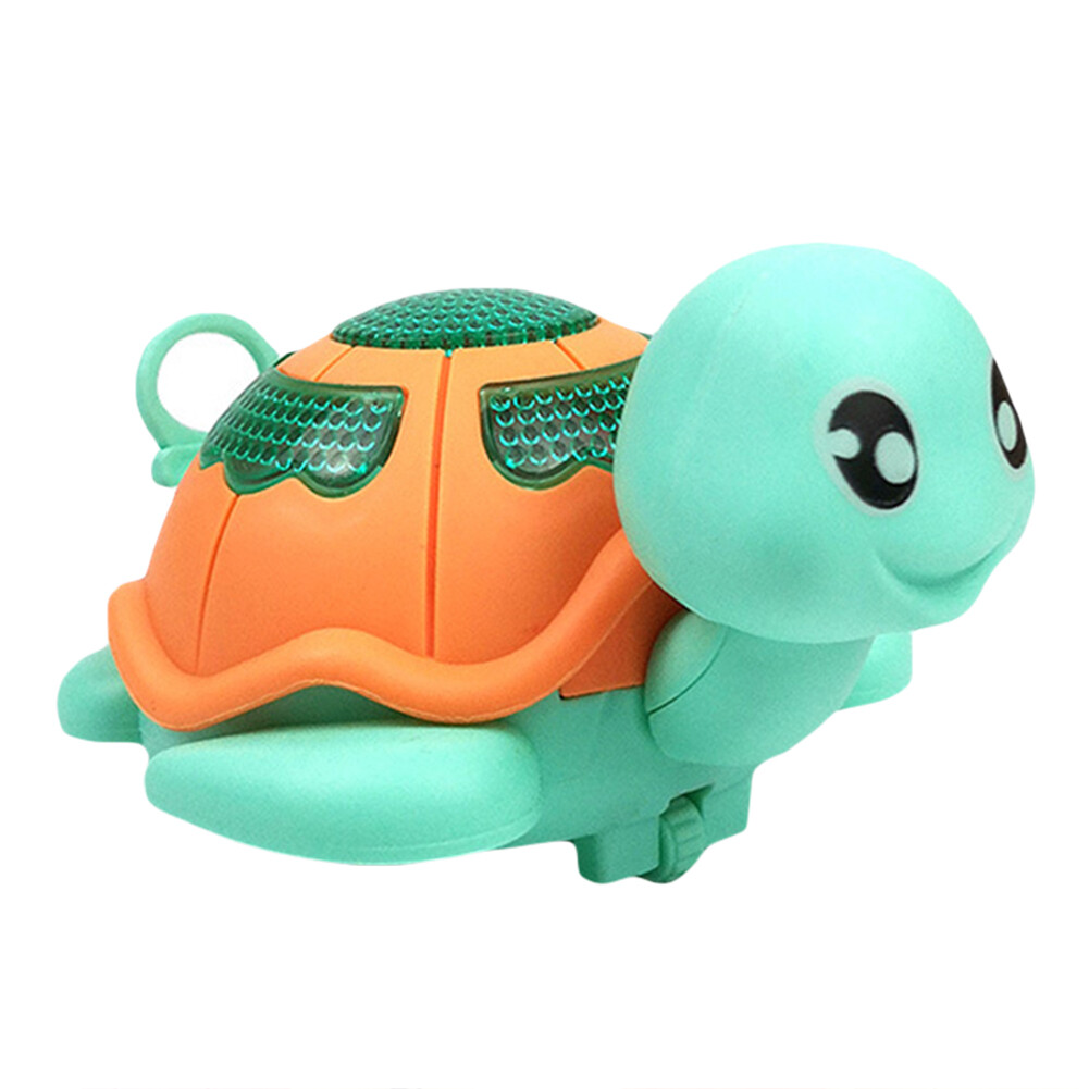 microgood Cute Chick Clockwork Animal Pull Strings LED Lighting Model Kids Development Toy