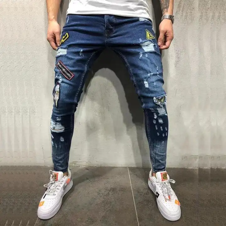 mens skinny stretch pants