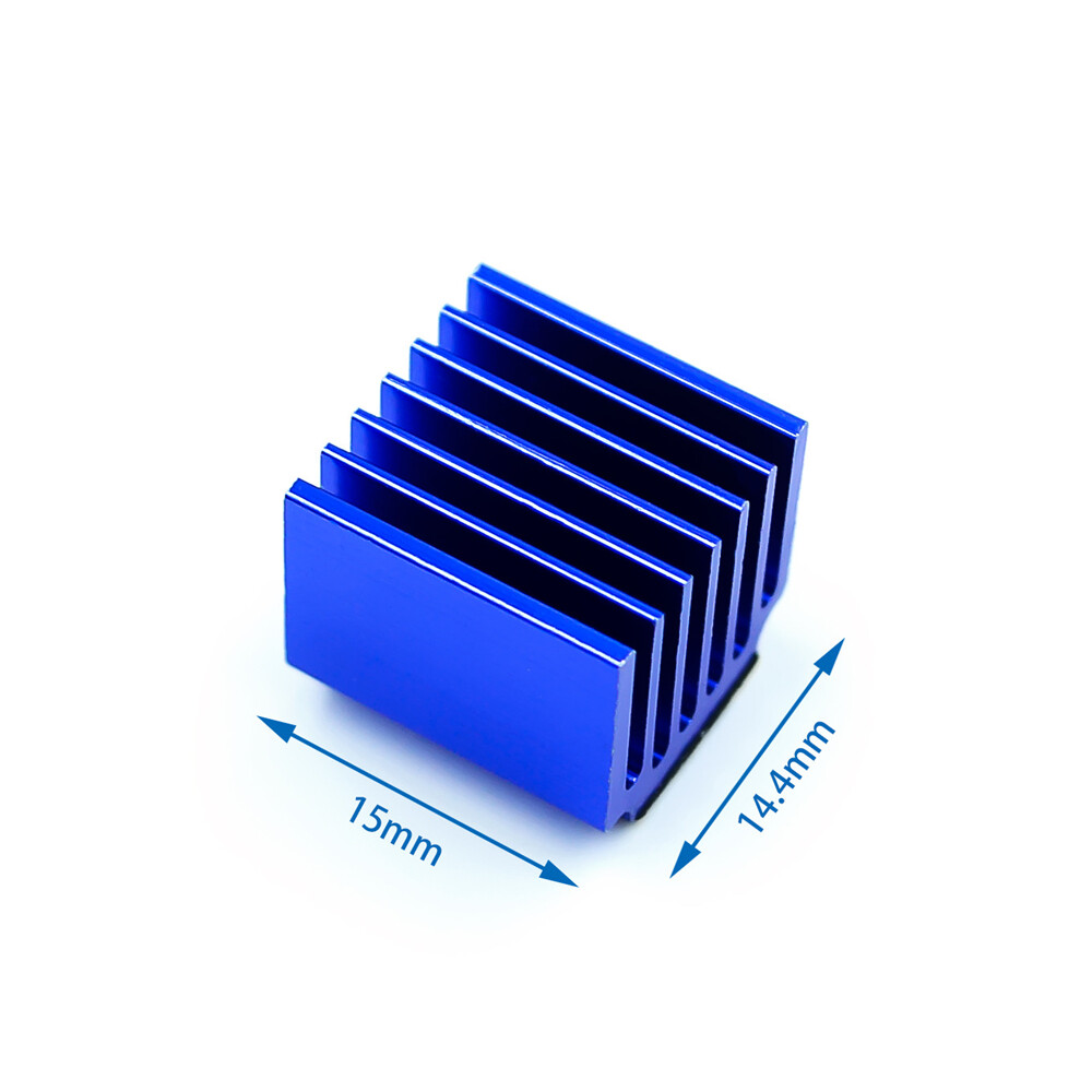 DM Phụ Kiện Máy In 3D Trình Điều Khiển Động Cơ Bước TMC2208 V1.2 Với Bộ Tản Nhiệt Hỗ Trợ Bước/Giao Diện DIR Và Giao Diện SPI 256 Phân Chia Dòng Điện Cực Đại 2A