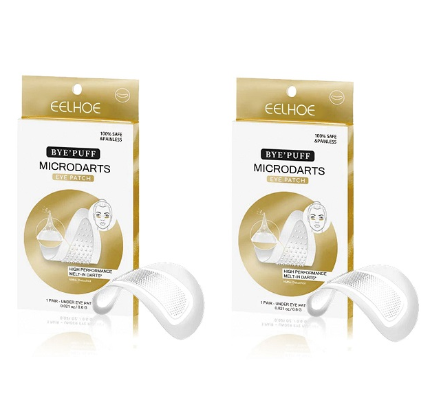 EELHOE Eye Patches Microneedle Under Eye Patches For Dark Circles And Puffiness Depuffing Moisturizing And Hydrating Eye Skin Refresh For Dark Circles Hydrating And Moisturizing Eye Gel Pads Face Moisturizer For Eye Area