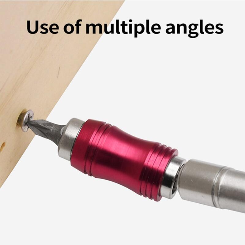 145mm 1/4 "Hex Magnetic Ring Screwdriver Bits Drill Hand Tools Drill Bit Extension Rod Quick Change Holder Drive Guide Screw Drill Tip