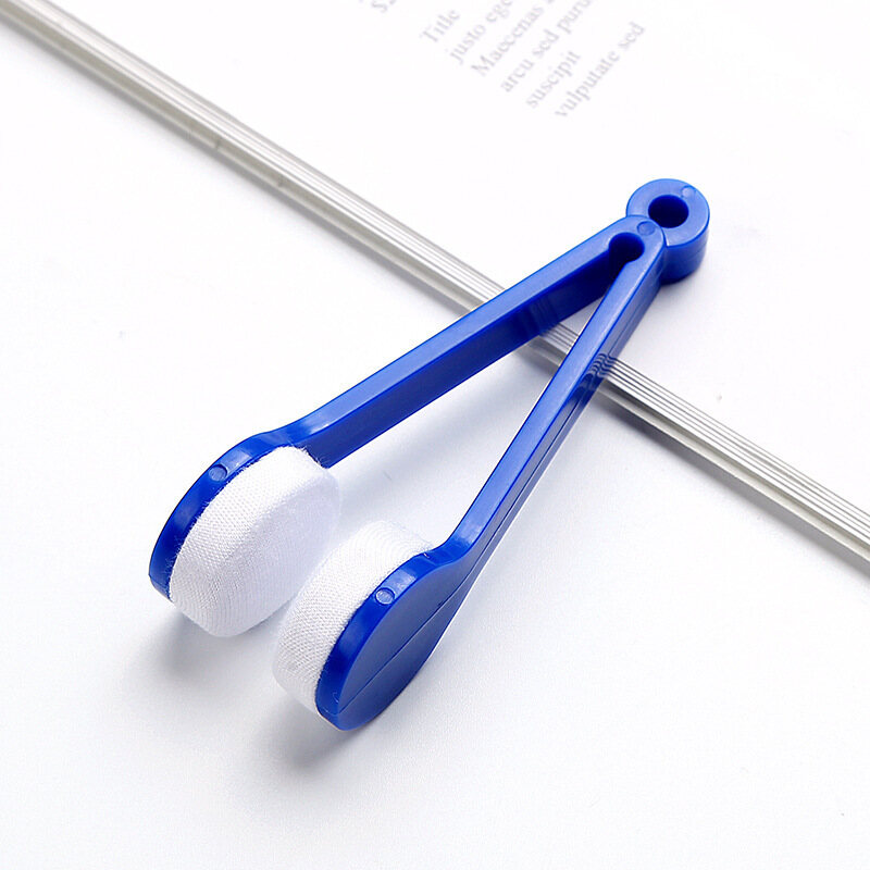Double-sided Microfiber Glasses Brush Tools Super Soft Cleaner Mini Glasses Cleaning Wipe Multifunctional Portable Glasses Wipe