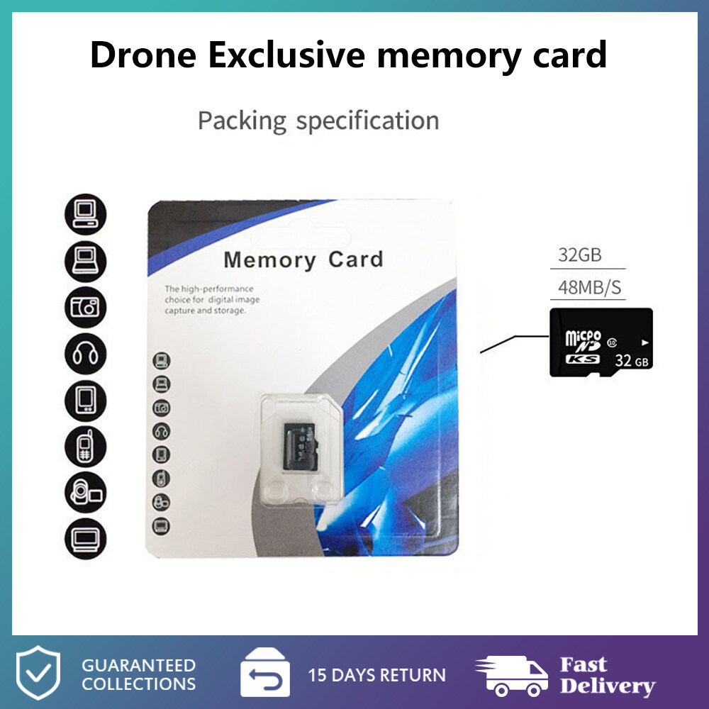 PGYTECH Drone SD Card C10 Surveillance Recorder flash card high speed ultra micro SD card A1