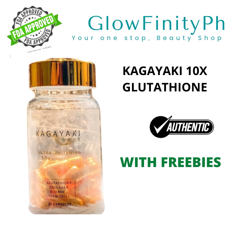 Kagayaki - Ultra Whitening 10x Glutathione 40 in 1 30 Capsules