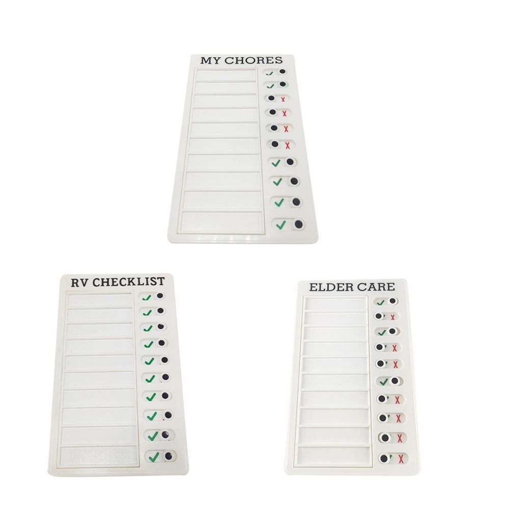 Tool Check Reminder ROBERTA Adjustable Reminder Tool Check List Board To Do List RV Home ...