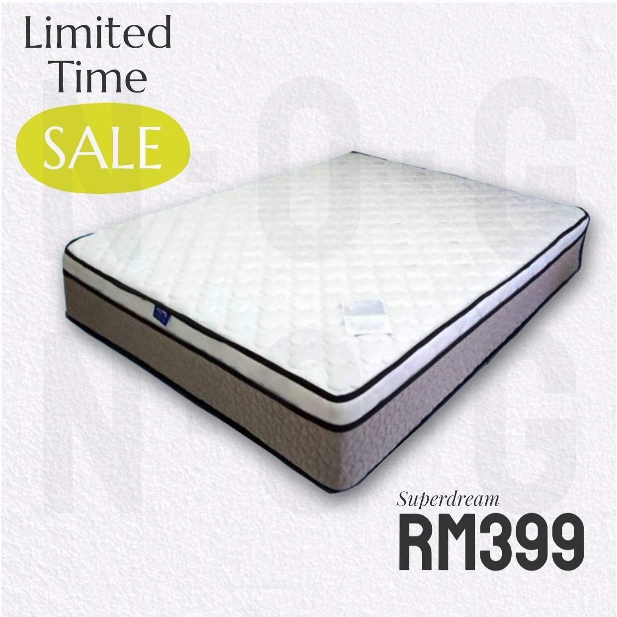 SUPERDREAM 11 Inches Chiropractic Spring system Mattress Tilam (Limited