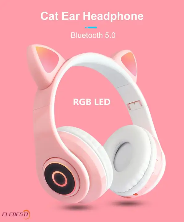bluetooth headphones purple light