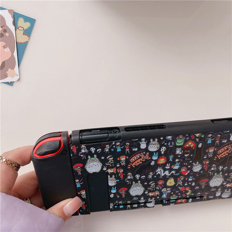 Case For Nintendo Switch /Switch OLED/Switch Lite Soft TPU Split Protective Case Cover Cartoon Anti-Scratch Casing Nintendo Switch/Switch OLED/Switch Lite Case