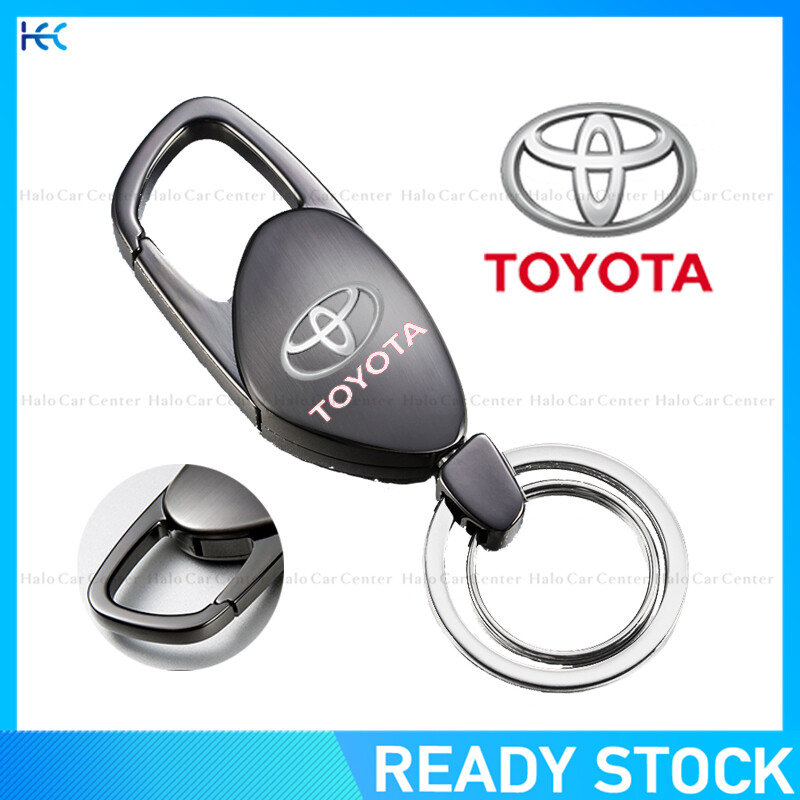 【Ready stock】New Creative Alloy Meta Motorcycle Car keychain with logo for Toyota