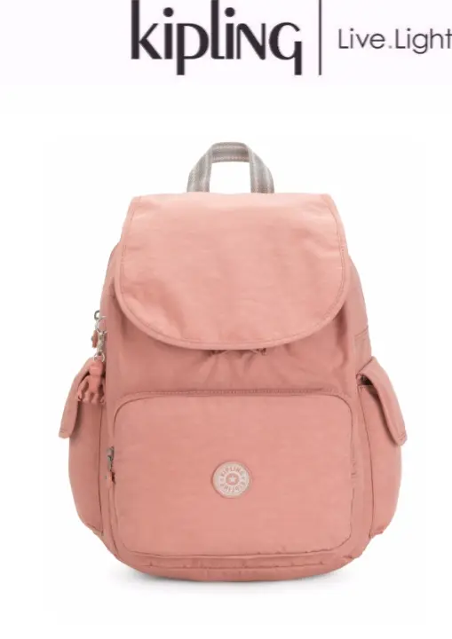 kipling city pink