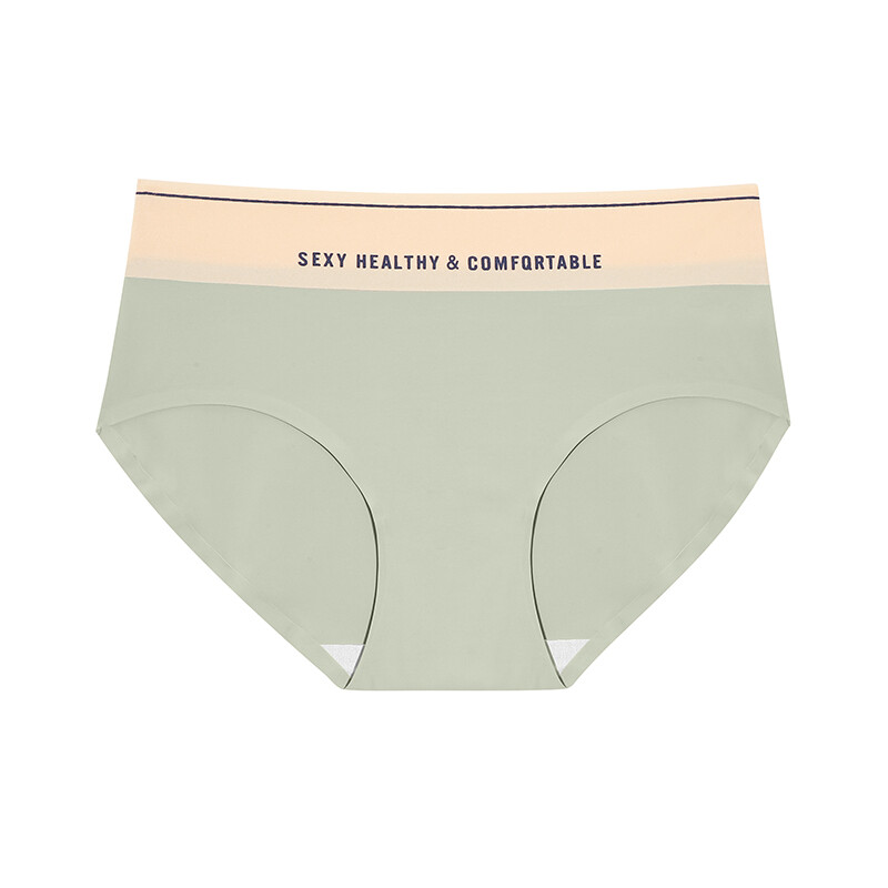 FINETOO Ice Silk Seamless Underwear for Women Lightweight Sexy Comfortable Simple Breathtable Pure Cotton Bottom Crotch Underwear