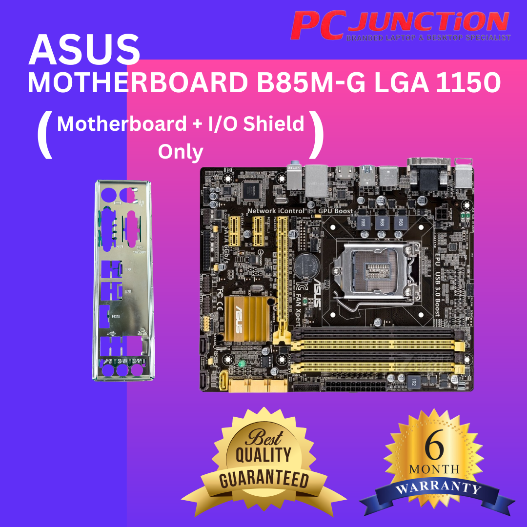 MOTHERBOARD ASUS B85M-G LGA 1150 | Lazada