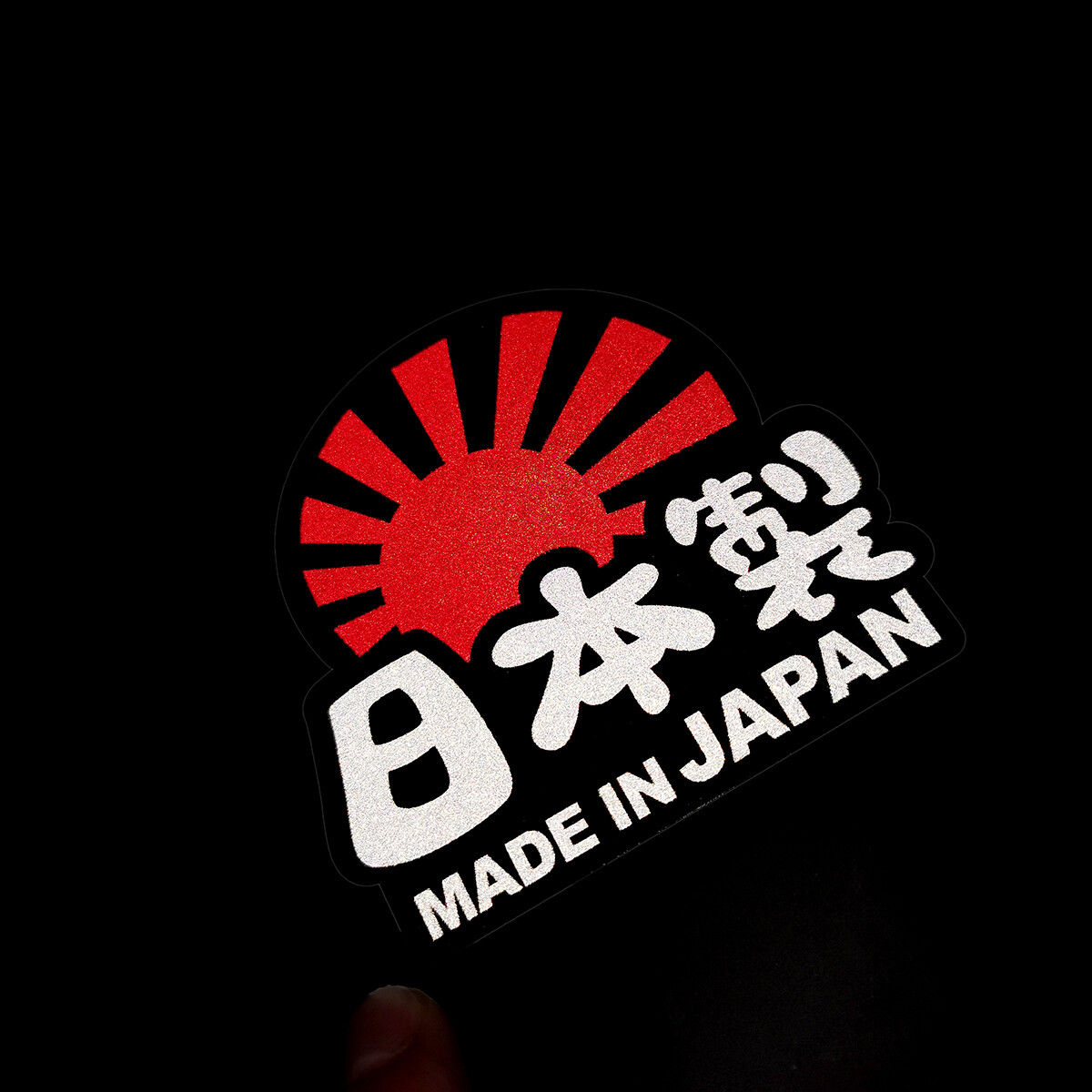 JDM Reflective Motorcycle Sticker Car Decals