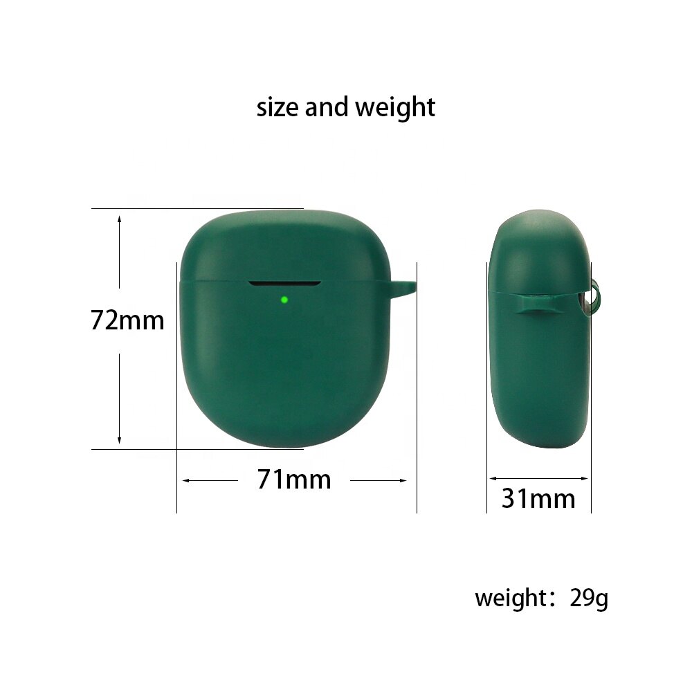 Silicone trường hợp bảo vệ cho tai nghe Bose QuietComfort siêu tai nghe gắn tai không dây trường hợp vỏ TPU nút bọc tai nghe bảo vệ với móc