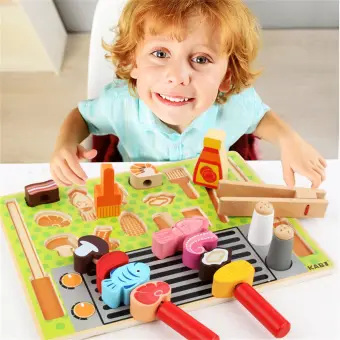 wooden toy set