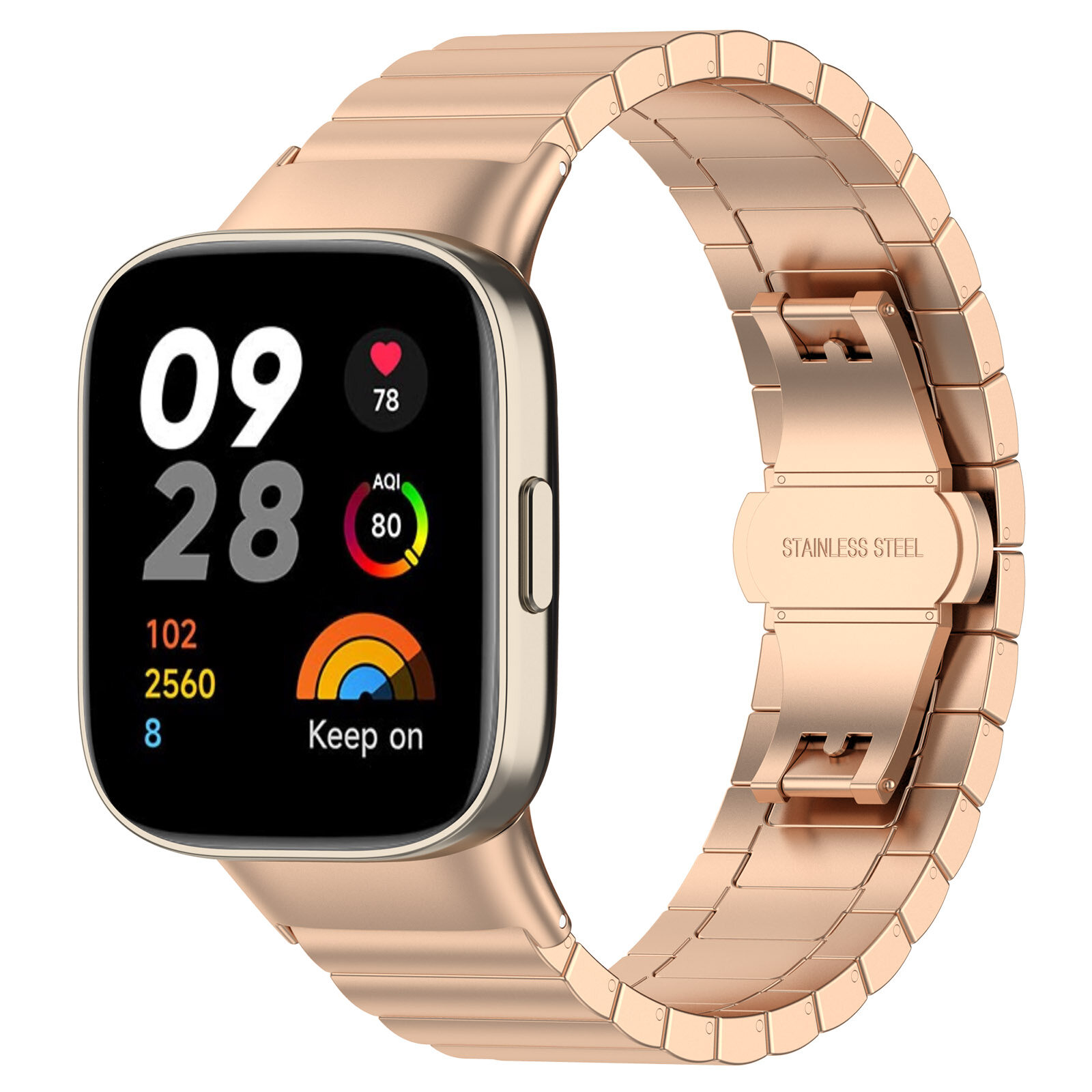 Stainless Steel Strap Suitable For Redmi Watch3 Fashion Smart Watch Bracelet Sport Replacement Metal Wristband For Mi watch lite3 Watch Band Accessories