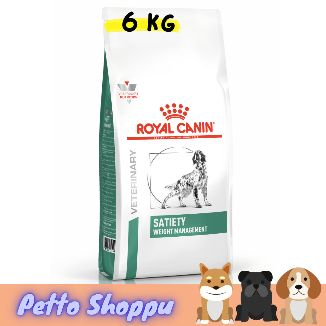 Royal Canin Satiety Weight Management Hundefutter – Diätfutter Gegen Übergewicht, 6kg Beutel