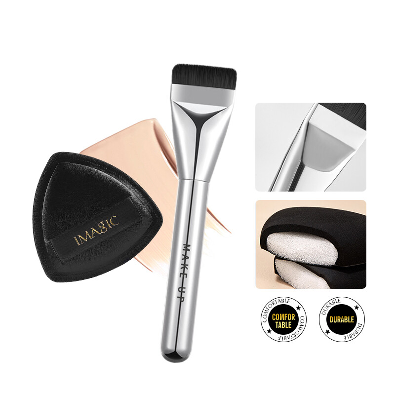 IMAGIC Makeup Tool Set Professional Makeup Brush Handle High-quality Sponge Puff Durable Tool