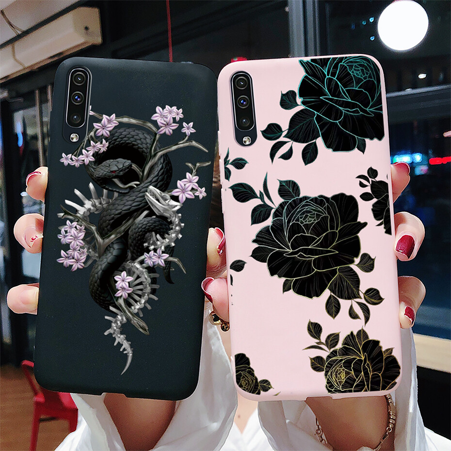 Dragon snake case for samsung galaxy a50 a50s a30s phone case soft tpu back cover for samsung a50 a50s a30s casing