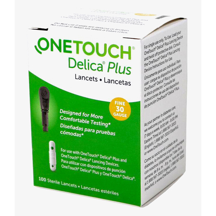 One Touch Test Strip Select Plus / Delica Lancet | Lazada