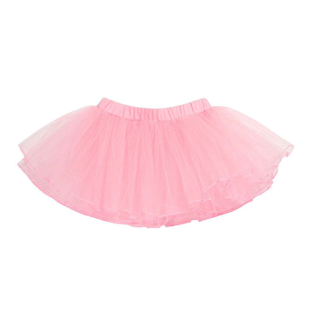 Ballet Tutu Princess Dress Up Dance Wear Costume Party Girls Toddler Kids Skirt