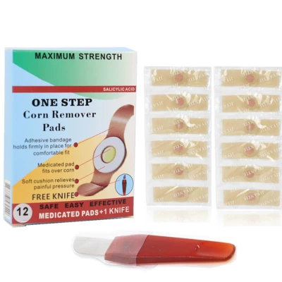 Wart Remover Wart Removal Plasters Pad Wart Removal Plasters with Pedicure Knife