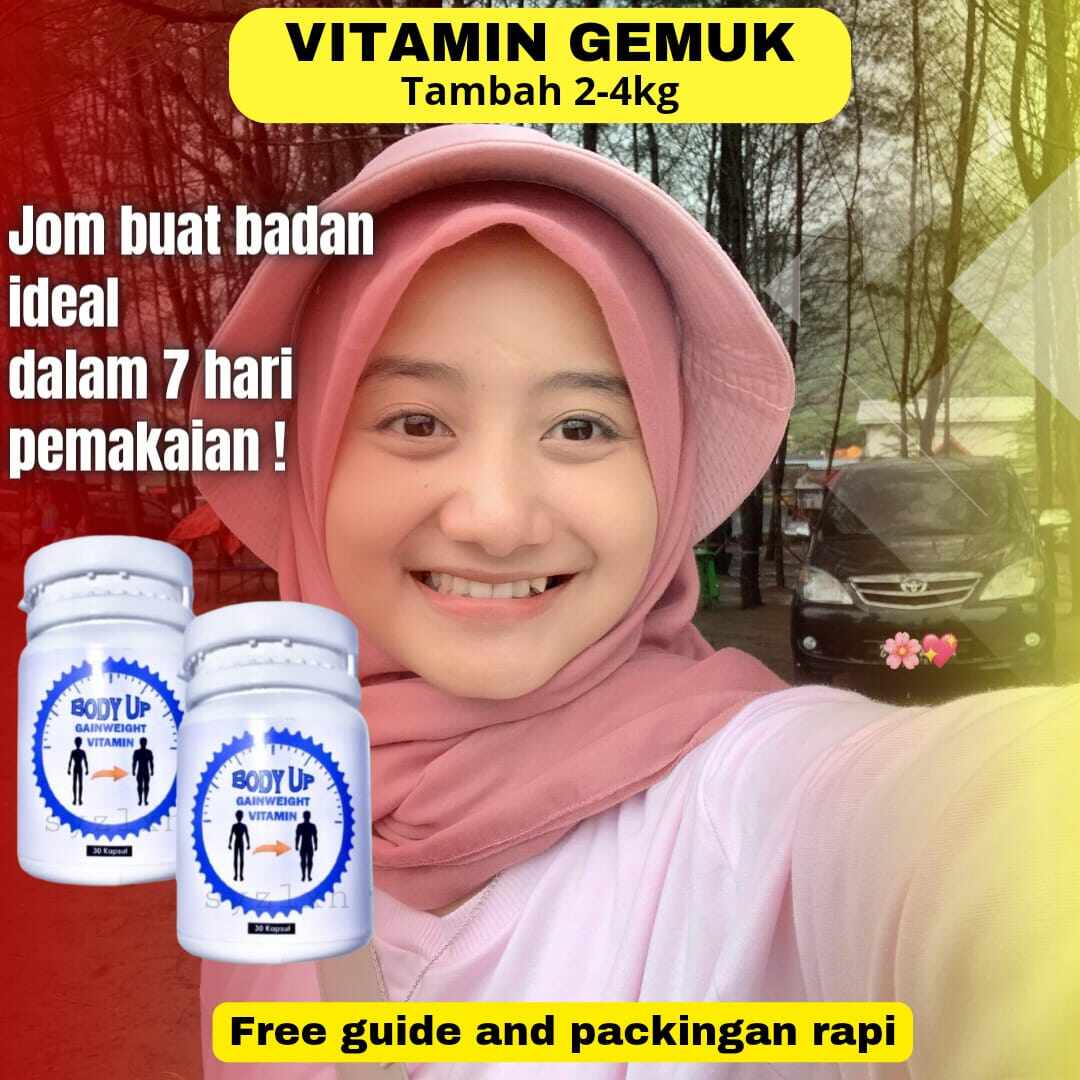 CNY SALES !! VITAMIN SUPER GEMUK 100% ORIGINAL UBAT GEMOK BODY UP ...