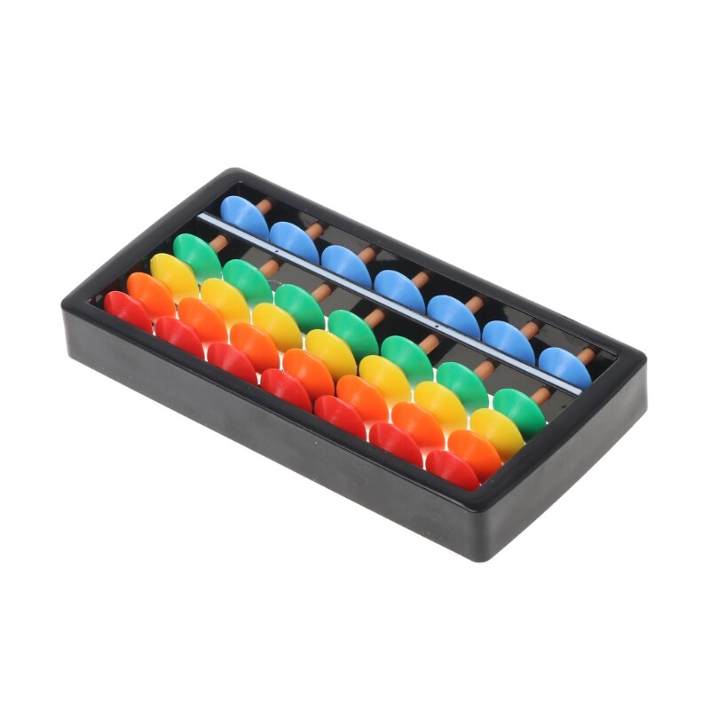 Colorful Abacus Arithmetic Soroban Maths Calculating Tools Educational Toy