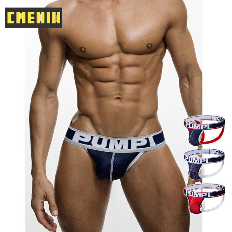G Strings For Men PUMP Camouflage Modal Sexy Men Underwear Thongs Mens Jockstrap High Quality Thongs Jockstrap Men And G strings Lingeries CMENIN Comfort Dot Innerwear H388