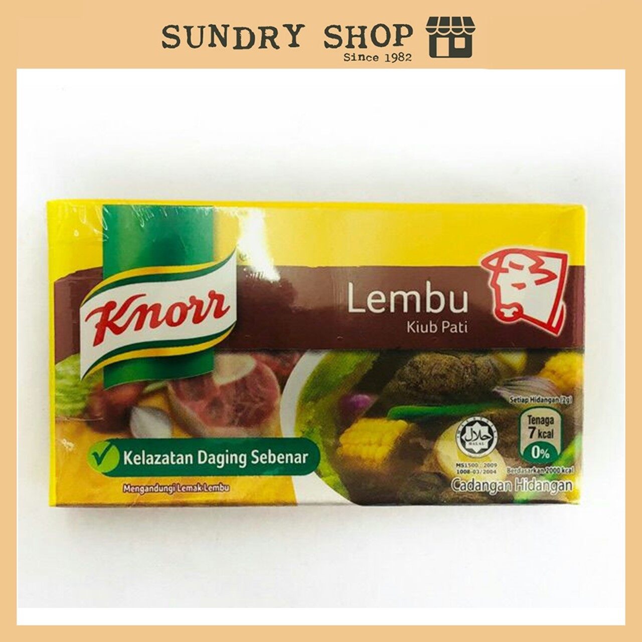 Knorr Lembu Kiub Pati 60g Lazada