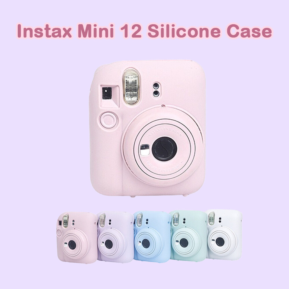 [Film Lab] Instax Mini 12 Silicone Camera Case Soft Protective Case CAA23