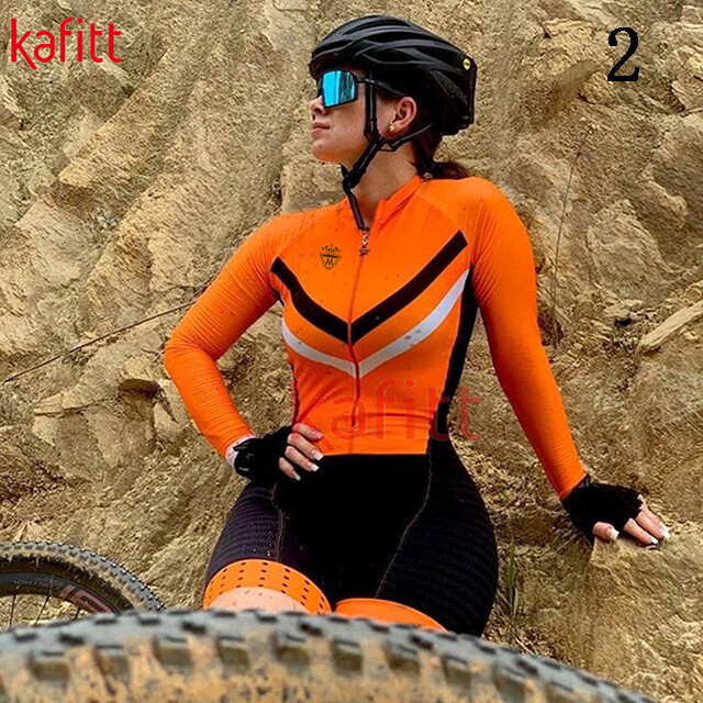 21SS KAFITT Women's Jumpsuit MTB Summer Outdoor Quick-drying Cycling Sportswear