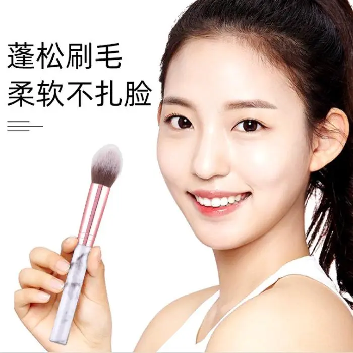 Cọ Đánh Dấu Cọ Má Hồng Cọ Đánh Phấn Lỏng Cọ Trang Điểm Đá Cẩm Thạch Mềm Mịn