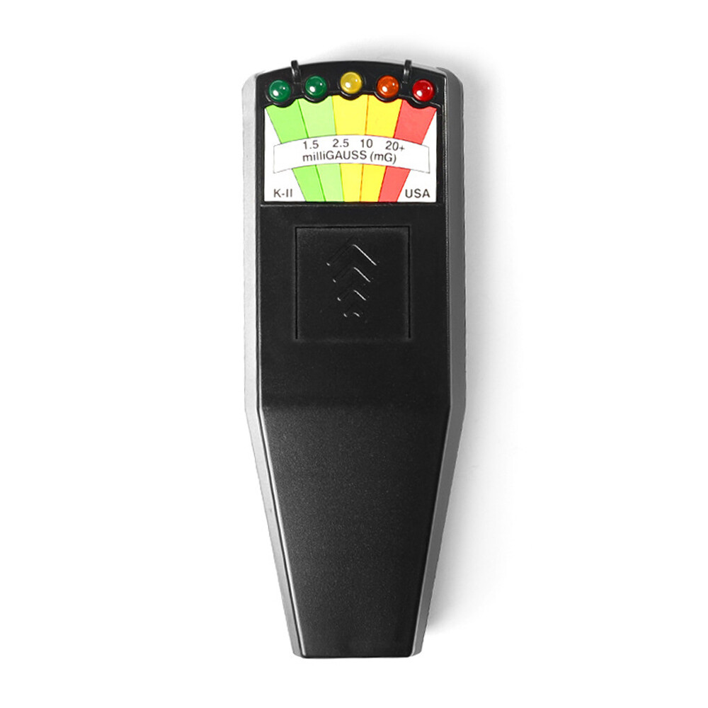 KKmoon K2 Electromagnetic Field EMF Gauss Meter Radiation Detector Portable EMF M-agnetic-Field Monitor 5 L-ED Gauss Meter