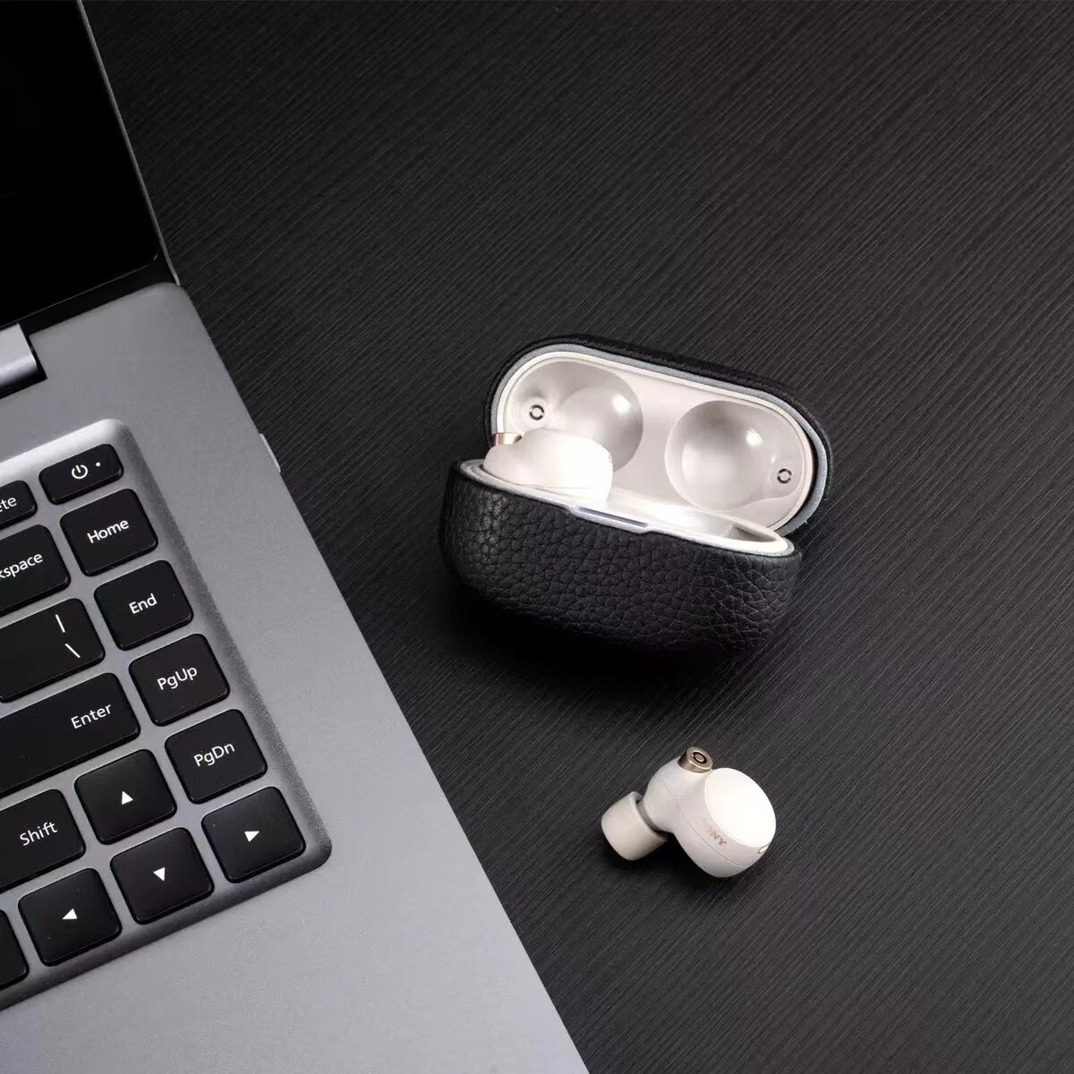 Cho Sony wf1000xm4 Tai nghe Bluetooth Bảo vệ trường hợp bảo vệ bằng da trường hợp