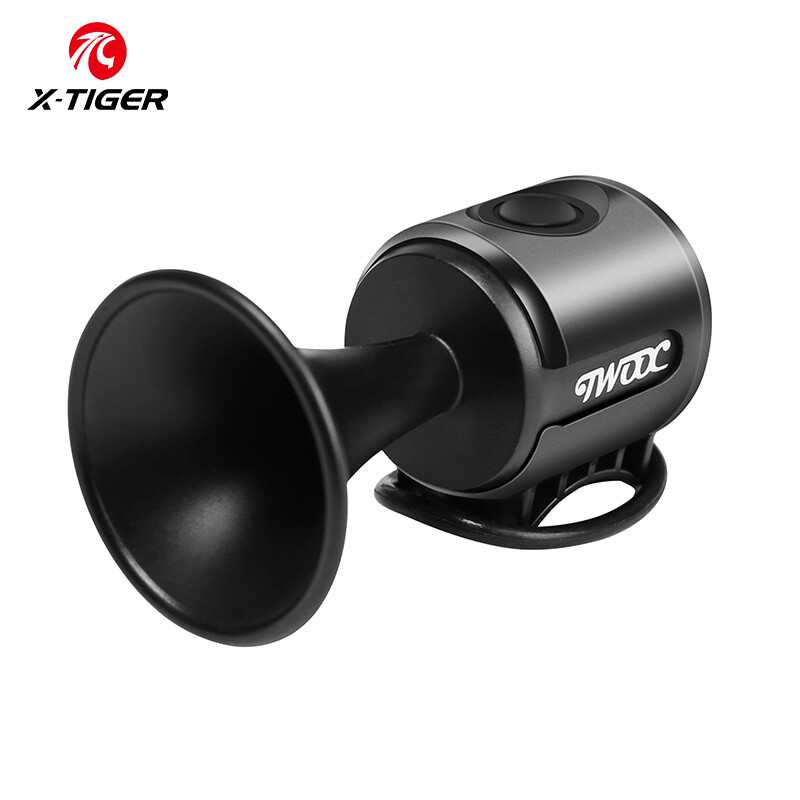 X-TIGER Bike Bell 120DB Loud Sound Electronic MTB Horn Waterproof Ultralight Bicycle Handlebar Warning Bell Bike Accessories