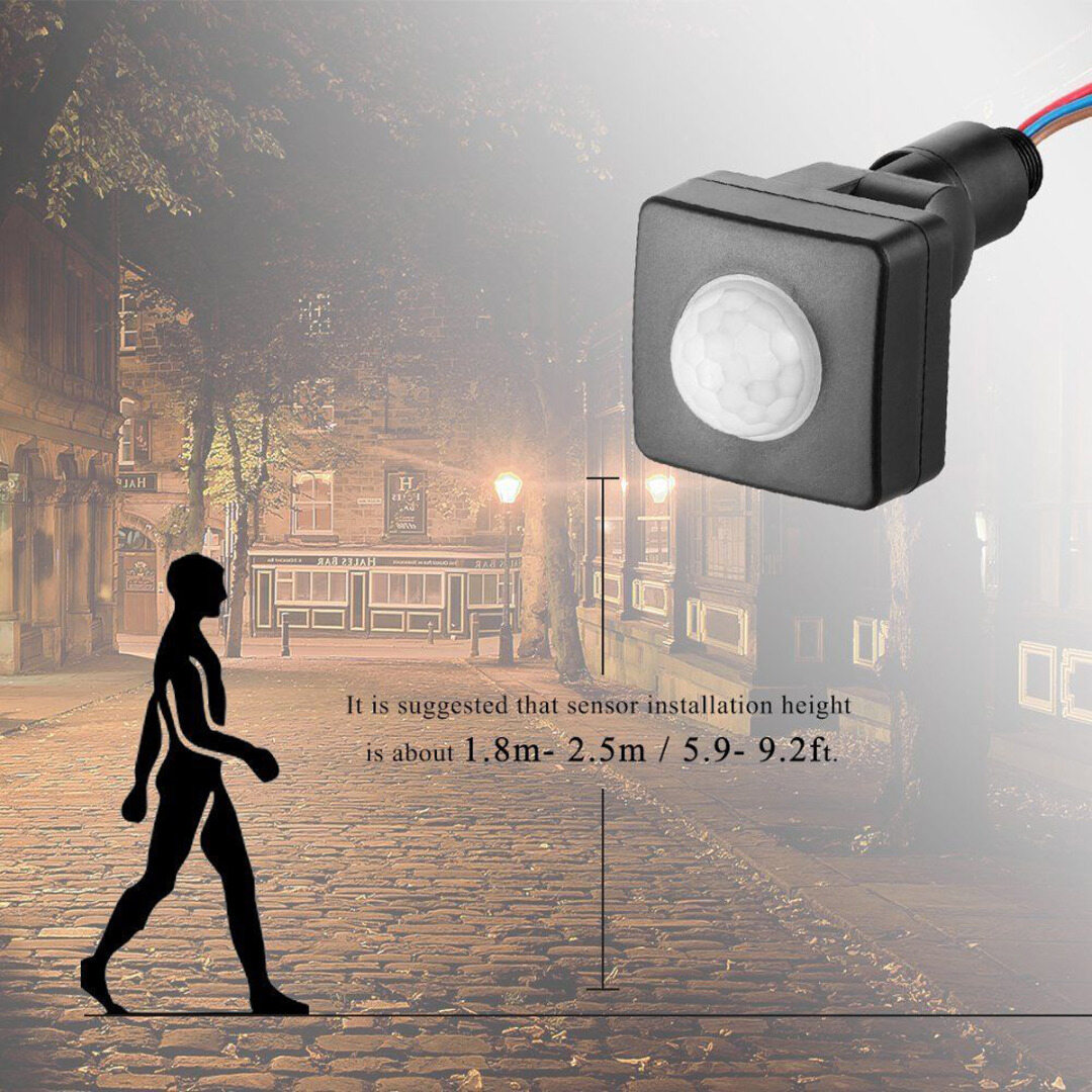 BOKALI 1PCS 220V Intelligent PIR Body Infrared Motion Sensor Automatic Switch Infrared