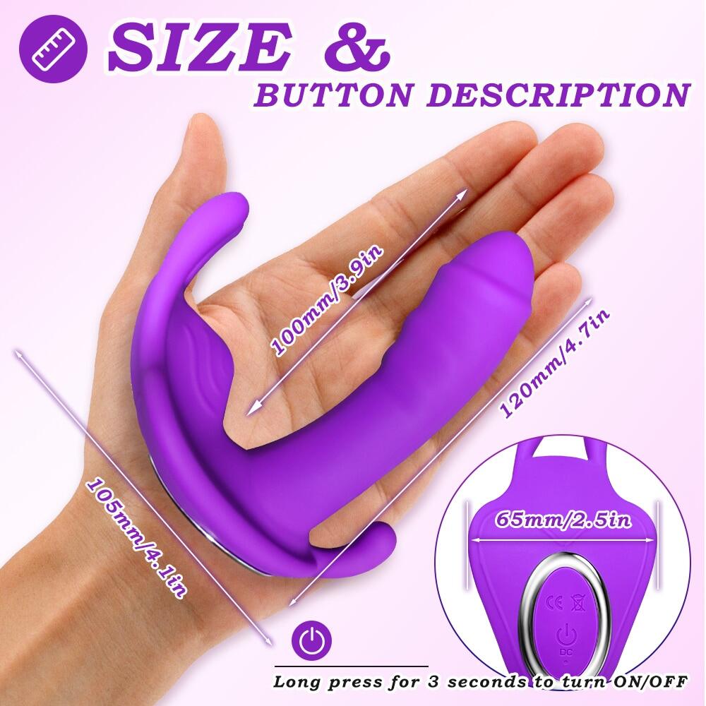 Shop3907517395 Store 3 In 1 Wireless Bluetooth APP Vibrator Female G Spot Stimulator Vibrator For Women Couples Adult