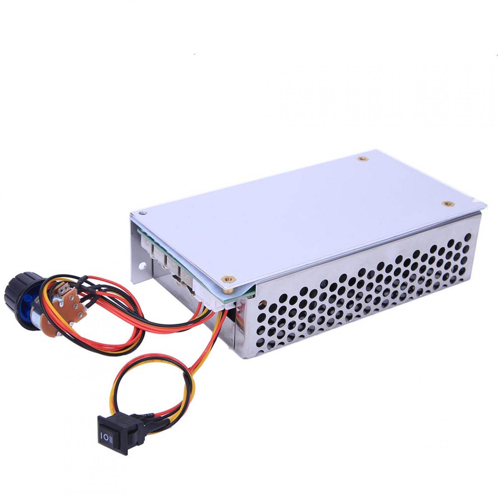 Zonejoy Yoaushop Bộ Điều Khiển Tốc Độ Động Cơ DC 10-50V 100A 5000W, Bộ Điều Khiển Công Tắc Điều Khiển PWM -Intl