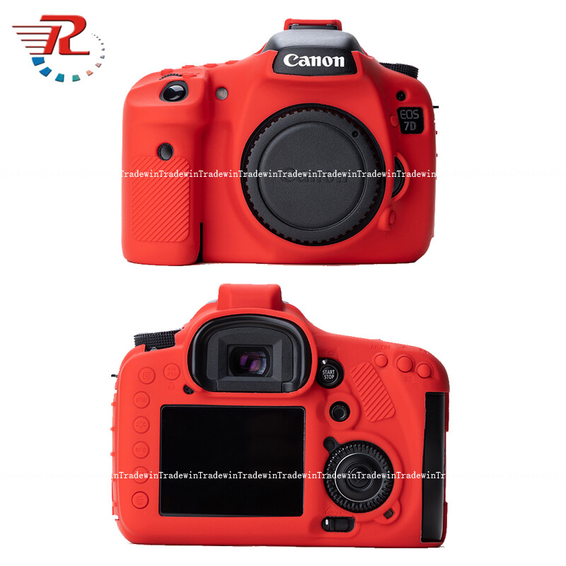Soft Silicone Rubber Camera Body Cover Case For Canon EOS 7D